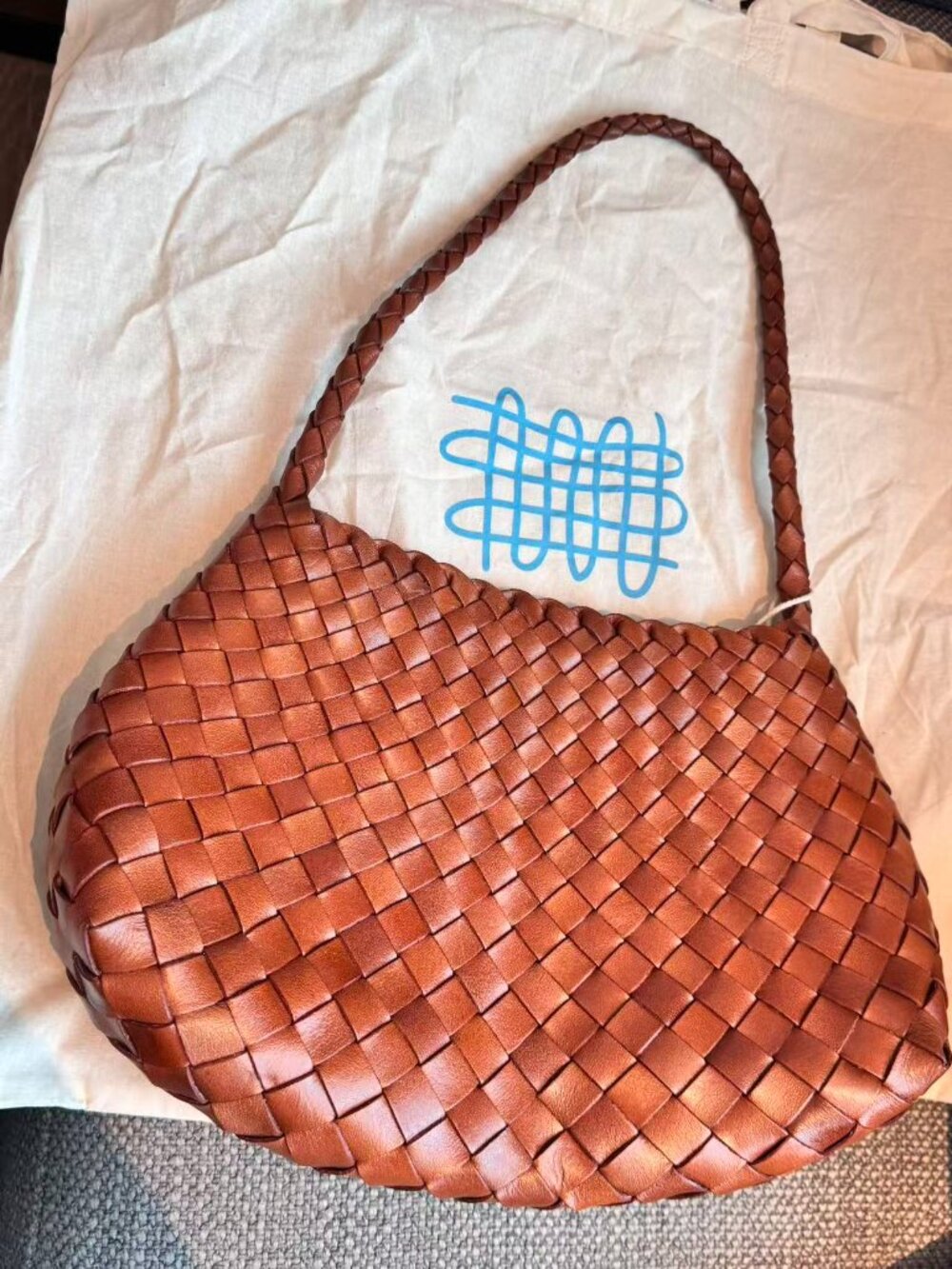 Dragon Diffusion Rosanna Woven Leather Bag - Picture 8 of 10